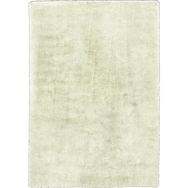 Ebern Designs Flachgewebe-Teppich Aucuba in Elfenbeinfarben | Wayfair.de